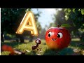 A– Apple &amp; Ant“A से Apple, लाल-लाल सेब।और ये देखो, नन्ही Ant, कितनी क्यूट!”ABCD Alphabet Song |
