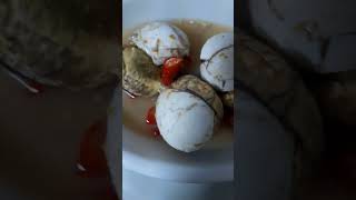 ASMR BALUT WITH  SPICY SINAMAK #shorts #satisfying #viral