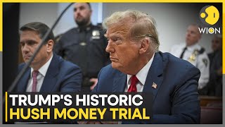Trump's Hush Money Trial: Opening statements by prosecution, defence | WION