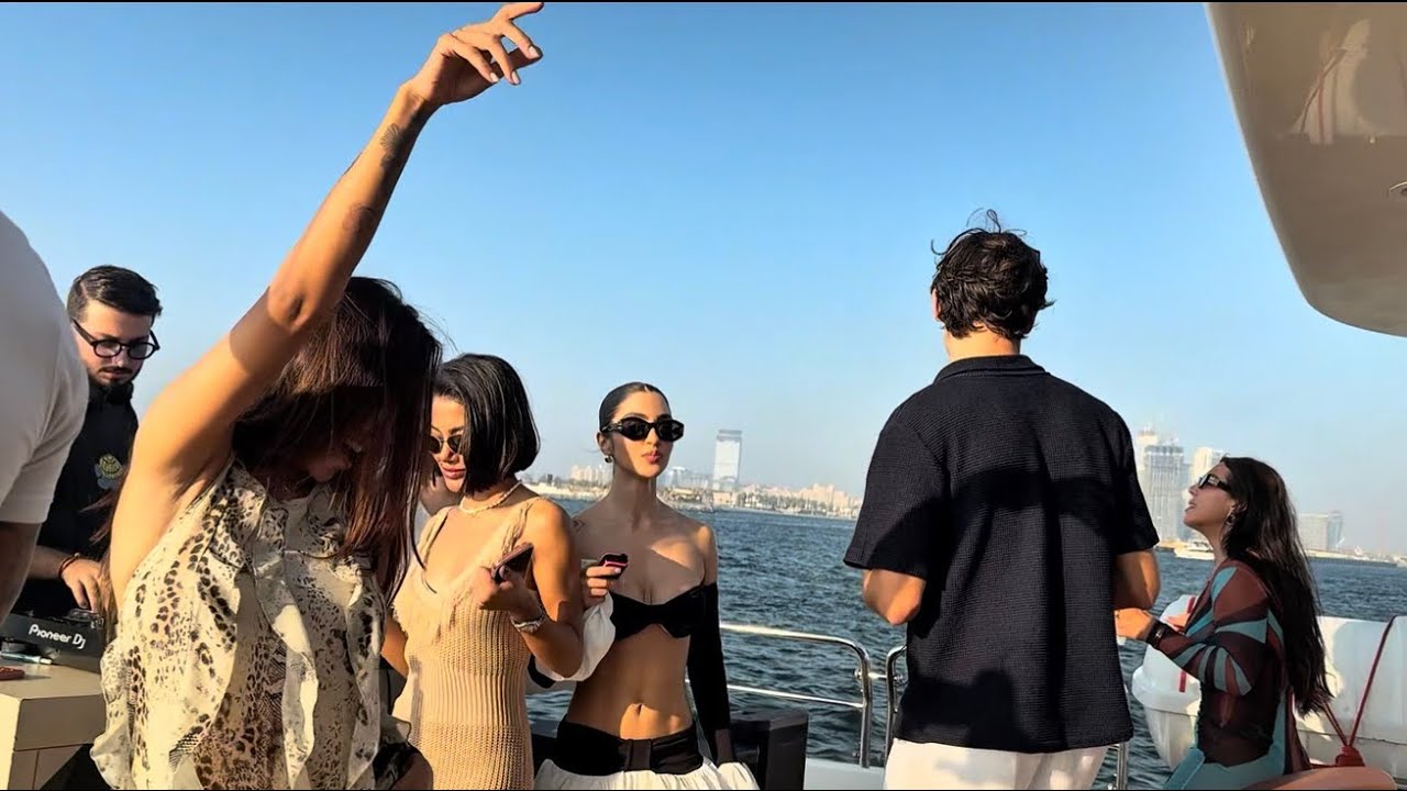 Vlog: вечеринка на яхте 