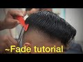 learn How  To FADE hair! Barber  step by step haircut tutorial /2020