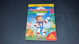 Curious George 3 Back To The Jungle 2015 Dvd Menu Walkthrough