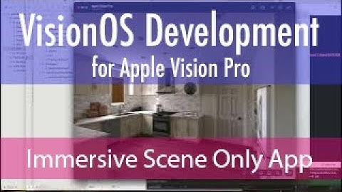 VisionOs Development: WindowGroups and How to make an Immersive Scene Only app in VisionOs
