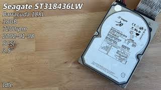 Seagate Barracuda 18XL ST318436LW 18GB (2002) - Hard Drive Sounds