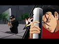 Strongest battle grounds metal bat vs anime comparison 