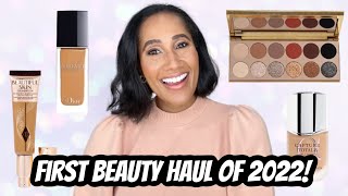 FIRST BEAUTY HAUL of 2022!  Dior, Chanel, Charlotte Tilbury, Vanity Makeup,  & More! 