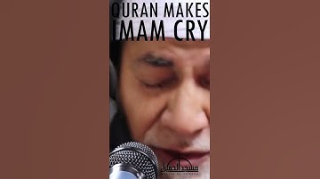 Quran Makes Imam Cry تلاوة مبكية : لشيخ احمد المعصراوي
