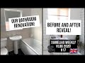 Our Bathroom Renovation - Before & After Reveal! | xameliax Weekly Vlog 2020 #17