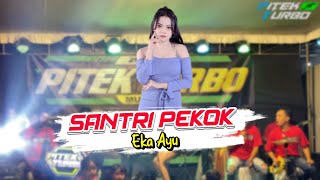 SANTRI PEKOK || EKA AYU || PITEK TURBO MUSIK LIVE KALIGONDO