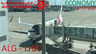 Air Algerie Economy Class | Algiers - London | B737-800 | Trip Report
