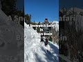 A snowpack safari in beehive basin  18 march 2024