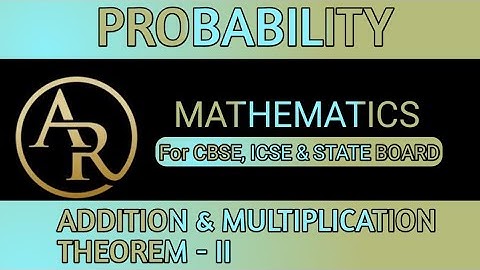 probability class 12 || independent events probability class 12 || rd sharma ||ex31.5 || amit ranjan