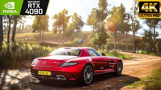 MERCEDES SLS AMG 2011 (PC) RTX 4090 Ray Tracing ULTRA Realistic Graphics [4K] Forza Horizon 5