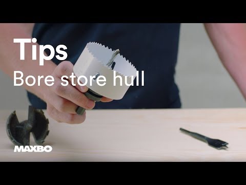 Video: Hvordan bruke en hullsag uten dor?