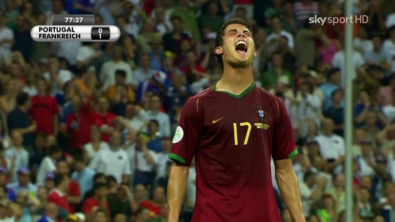 Franca 1 x 0 Рortugal (Zidane x Ronaldo) - melhores momentos (HD 720P) Copa  do Mundo Alemanha 2006 