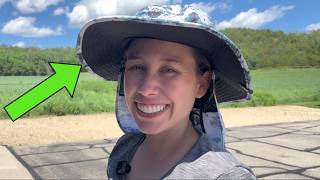 Trying the KastKing UPF 50 Boonie Hat in the Sun! | Outdoor Demo & Review!