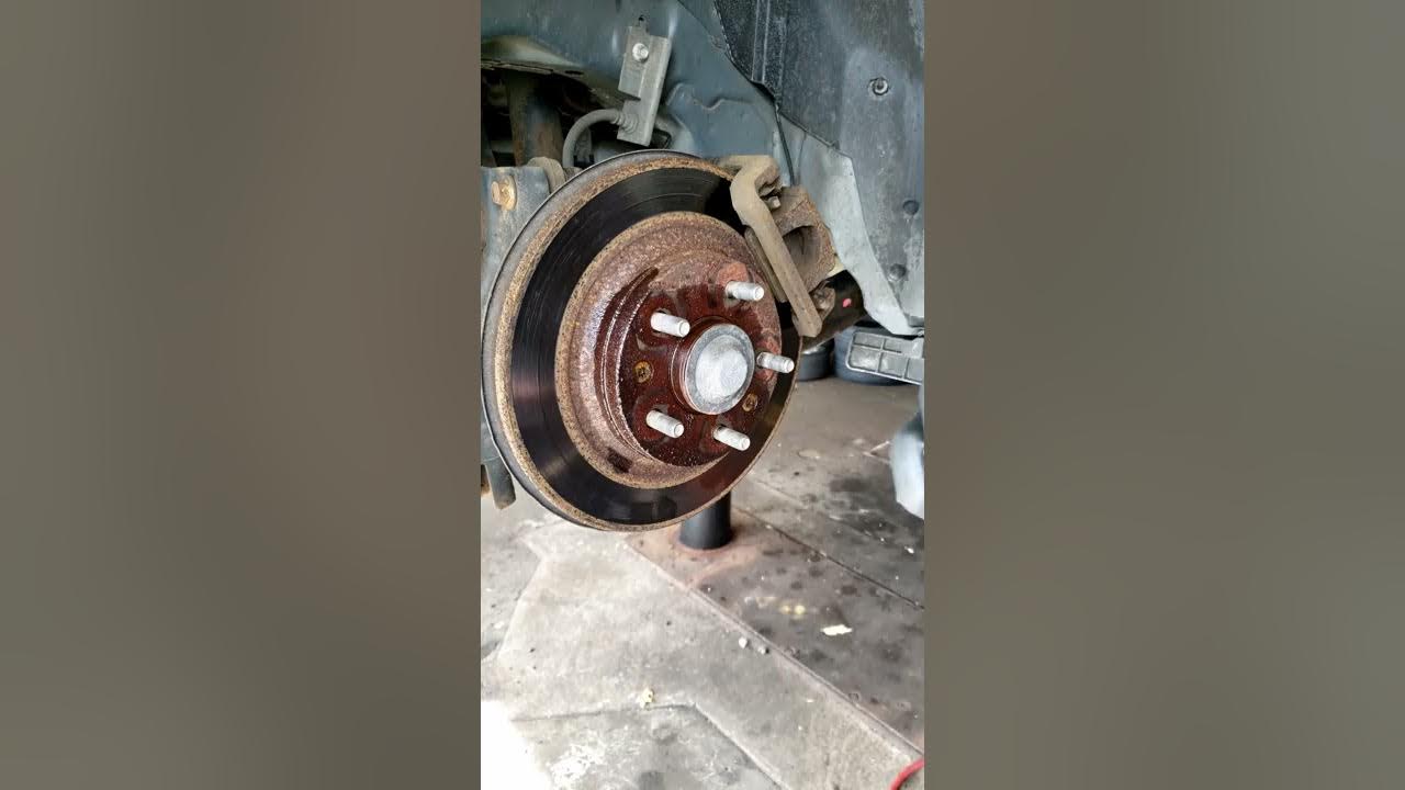 Best Way To Remove Brake Rotor Screws - YouTube
