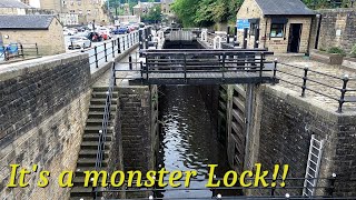 Narrowboat Journey  The deepest canal lock in England