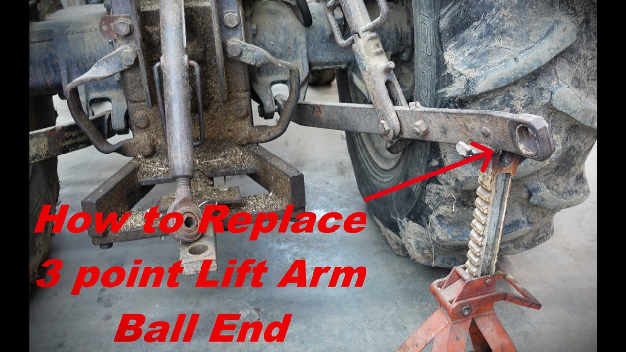 Tractor 3 Point, Lift Arm, Lower Link Ball Eye End Repair Replacement
