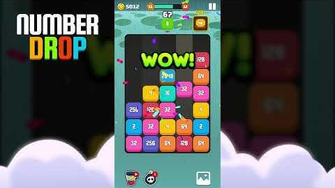 Number Drop : Merge Puzzle Gameplay Trailer