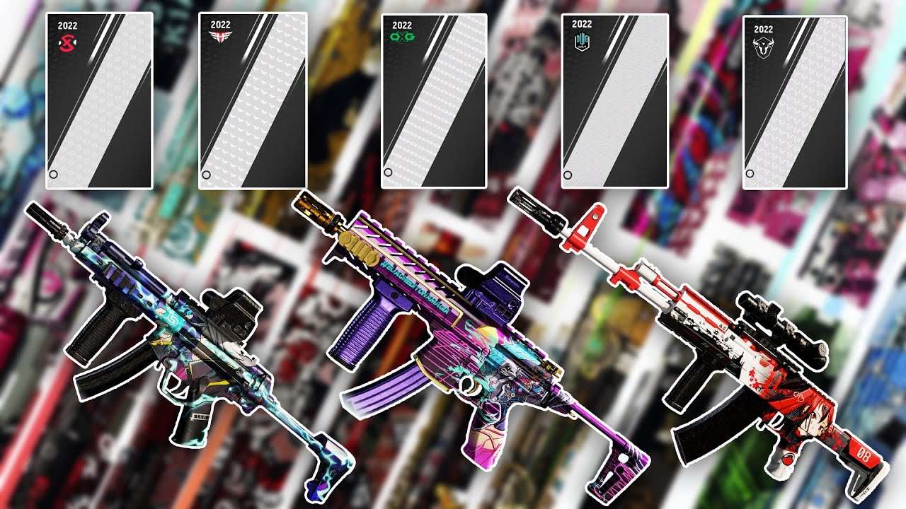 Anime Skins ALL R6 Share Skins Pro TeamsTier 2 Weapon Skins