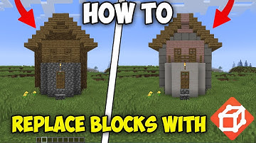 How to Replace Blocks Using World Edit in Minecraft