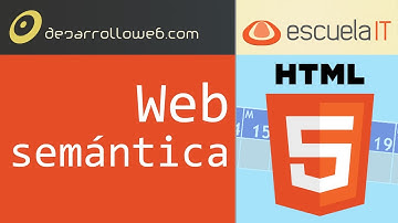 Web semántica - Clase 2 Curso HTML5 gratuito