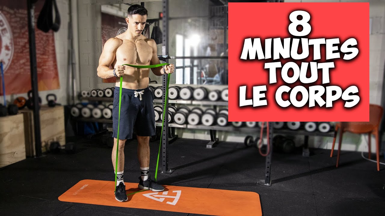 Les 8 meilleurs exercices avec un élastiques ! (musculation maison ...