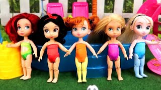Pool Party For The Princesses |  Disney Princesses