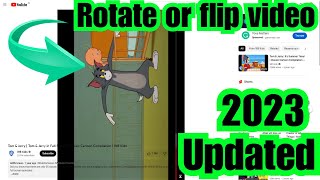How to rotate or flip youtube video on laptop/PC 2024 screenshot 3