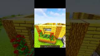 Minecraft Starter House💀 (Montagem Hikari) #shorts #minecraft