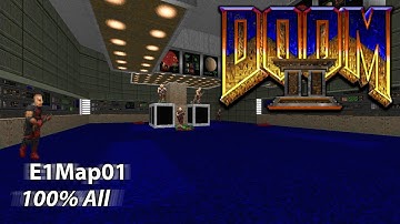Doom II Hell on Earth - E1Map01 [100% All]