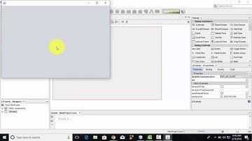 How to create a java project and a JFrame on netbeans