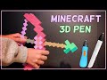 [ENG] 3D펜으로 마인크래프트 활 만들기 | How to make Minecraft Bow with 3Dpen