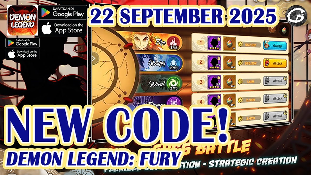 🎁НОВЫЙ КОД Подарочный код и код погашения Demon Legend Fury 22 сентября 2025 г. — Мобильная игра ...