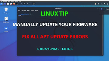 LINUX: manually update your firmware