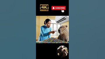 Minh béo chơi xấu đổ tội cho Capy bỏ bi vào làm hư máy lạnh và cái kết 🤣🤣 #viral #capybara