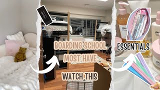 Top 15 Essential must have for BOARDING SCHOOL