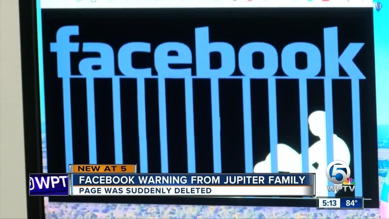 vero beach weather Facebook warning from Jupiter family