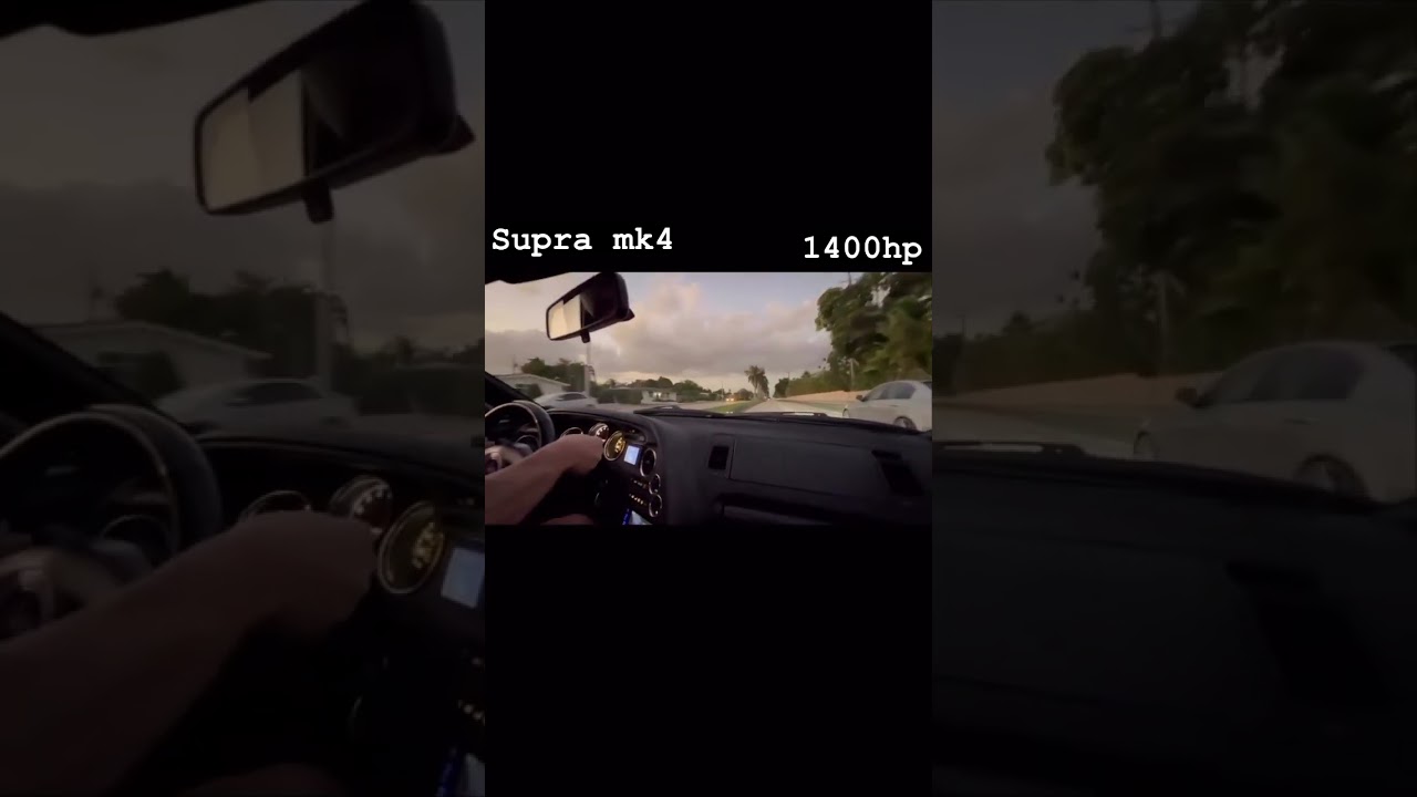 1400hp supra mk4 big turbo launch