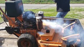 What's causing my engine to smoke? Kawasaki 4 cycle engine - Part 1