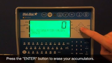 GT460 Accumulator Clearing Procedure