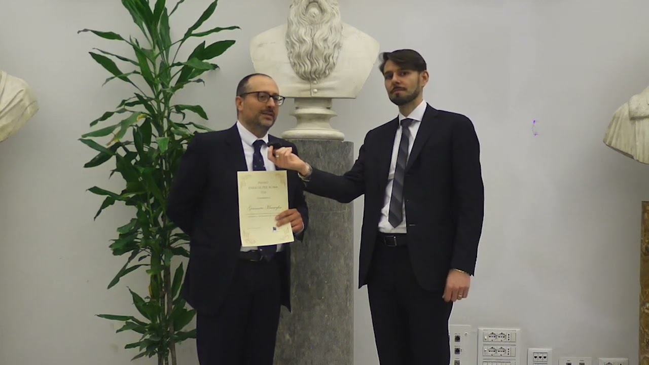 Intervista a Gennaro Marseglia, tra i premiati all'evento Energie per Roma in Campidoglio.