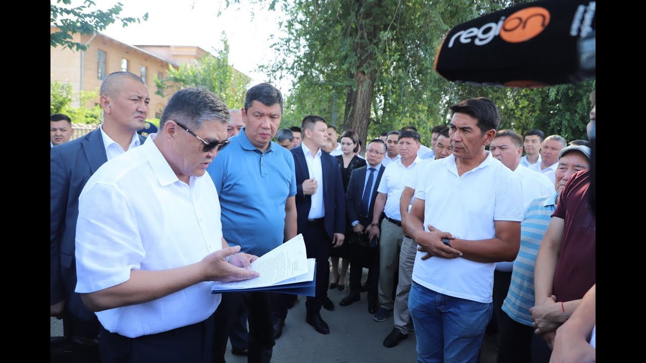 НОВОПАВЛОВКА || КАМЧЫБЕК ТАШИЕВ МАМЛЕКЕТТИН АМАНАТЫНА КОЛ САЛГАН БИР НЕЧЕ ЧИНОВНИКТЕРДИ КАМАДЫ