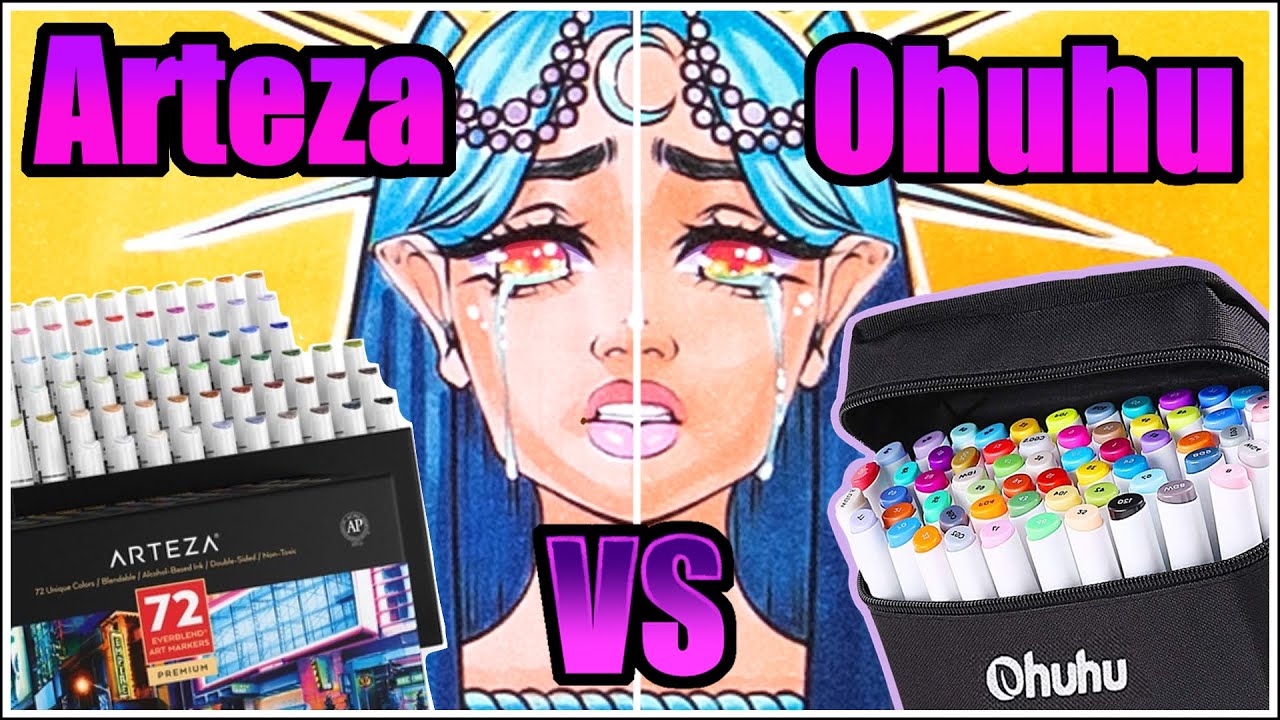 Copic Skin Tones vs Ohuhu vs Arteza - WHICH ONES ARE BEST?! - KAREN  CAMPBELL, ARTIST