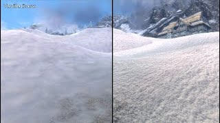 Skyrim Mod PS4: FLUFFY SNOW 1K(PS4) Port by KOVAC64, Credits: Metalsaber
