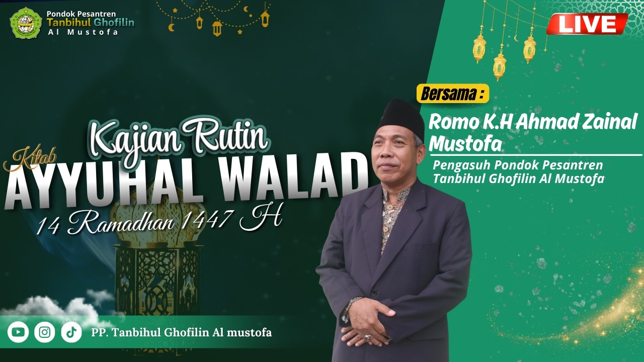 🔴 Siaran Langsung | NGAJI RAMADHAN Menjelang Berbuka Puasa Kitab Ayyuhal Walad