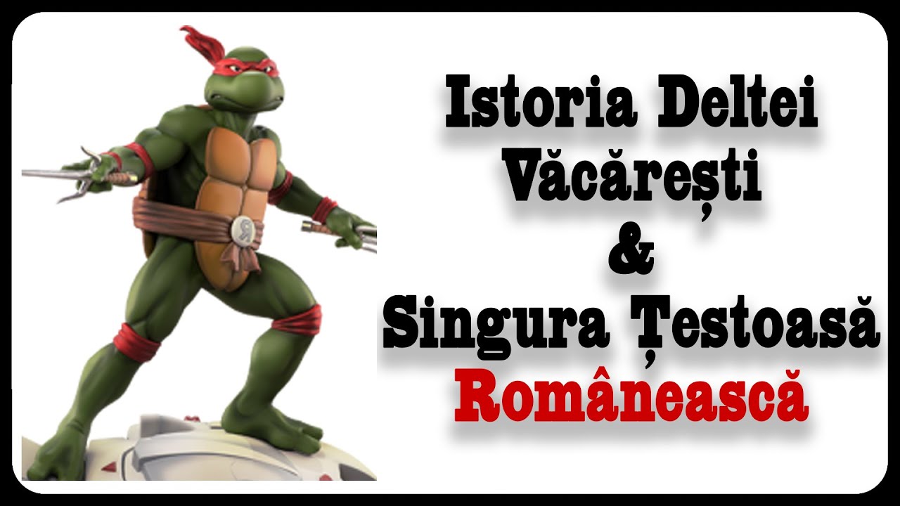 Istoria Deltei Văcărești & Singura Țestoasă Românească