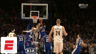 Best Plays From Markelle Fultzs First Game Back 10 Points, 8 Ists, 3262018 Vs Nuggets Espn