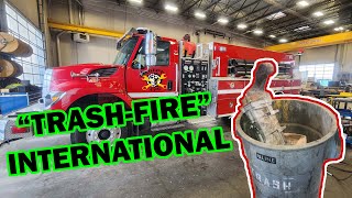 'TrashFire' International Truck has coolant in the exhaust. EGR and Turbo testing.